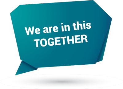 We are in this together