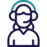 Efficient Customer Service Icon