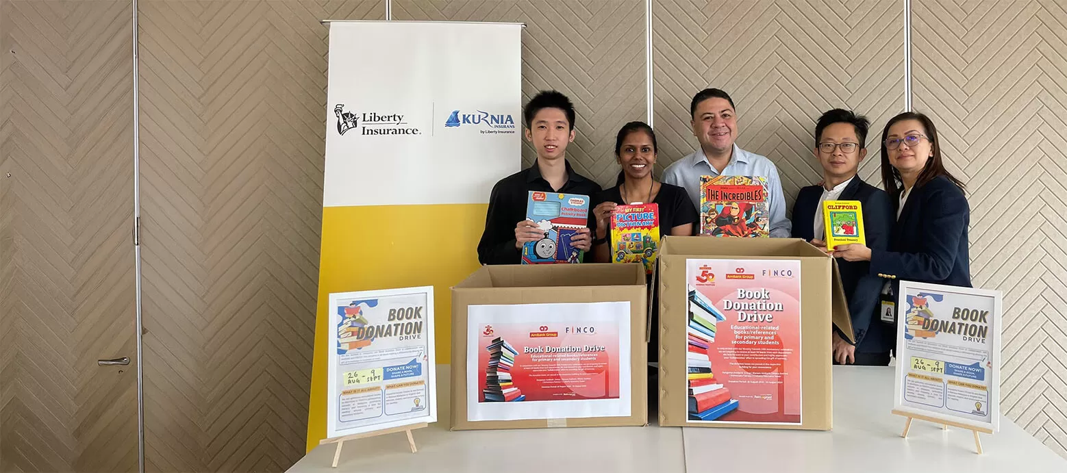 Liberty Insurance's Book Donation Drive