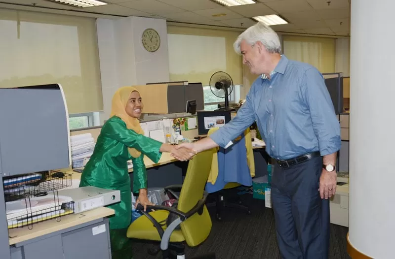 Group Chairman & CEO Makes His Way to Malaysia for the First Time